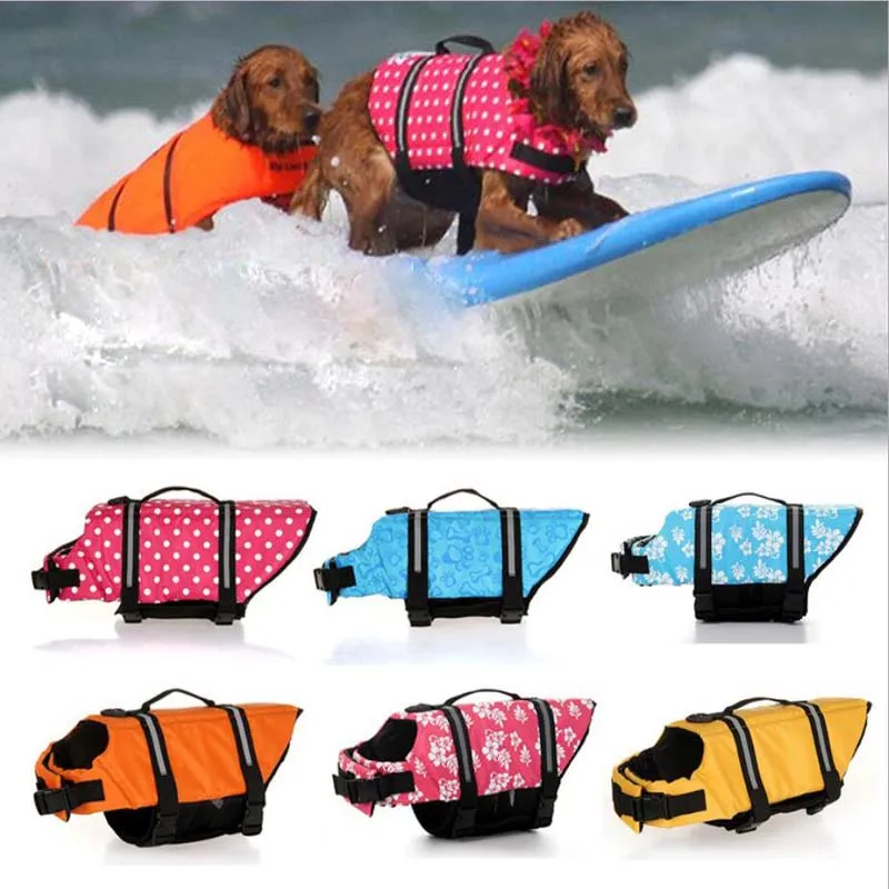 Chaleco Salvavidas para perro, chaqueta Salvavidas para mascota, ropa de seguridad, traje de baño para mascotas, Chaleco de seguridad para verano