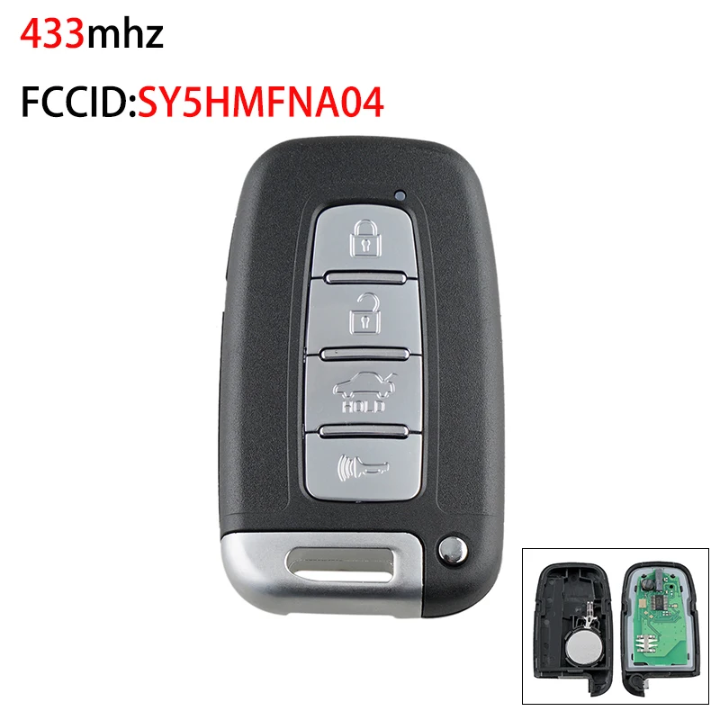 4 кнопки SY5HMFNA04 умный Автомобильный ключ для KIA K2 K5 Rio Optima Sorento Mohave/ HYUNDAI I30 I45 Ix35 Genesis