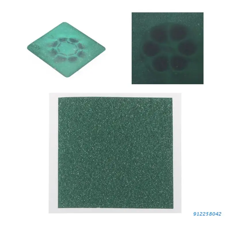 Magnetic Field Viewer Viewing Film 50x50mm Card Magnet Detector Pattern Display for Magnetic Surfaces with Degree of Convexity