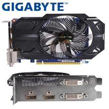 Новая графическая карта GIGABYTE с 2 ГБ GDDR5 128 бит NVIDIA GeForce gtx 750 ti GPU видео карта для ПК Hdmi Dvi б/у VGA карты
