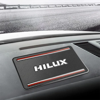 

1pcs Car Anti Slip Mat Phone Holder non slip Pad Non-Slip Mat For Toyota Hilux surf vigo revo 2017 2018 Accessories Car Styling