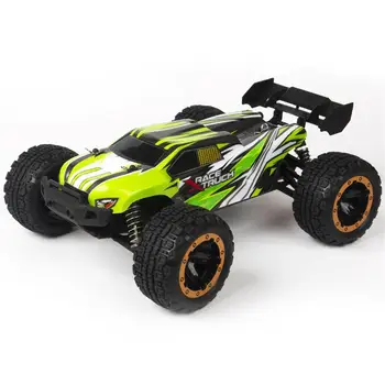 

SG1602 1/16 2.4G 30KM/H Brush Simulation Large Caster Leather Grip RC Car Big Foot High Speed Vehicle Models with LED lights