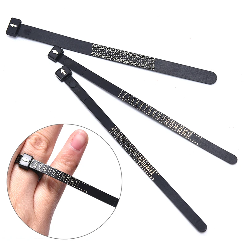 

Measuring Finger Standard Ring Circle US/Europe/UK Tape Ruler Jewelry Accessory Measure Gauge Tool 3 Types