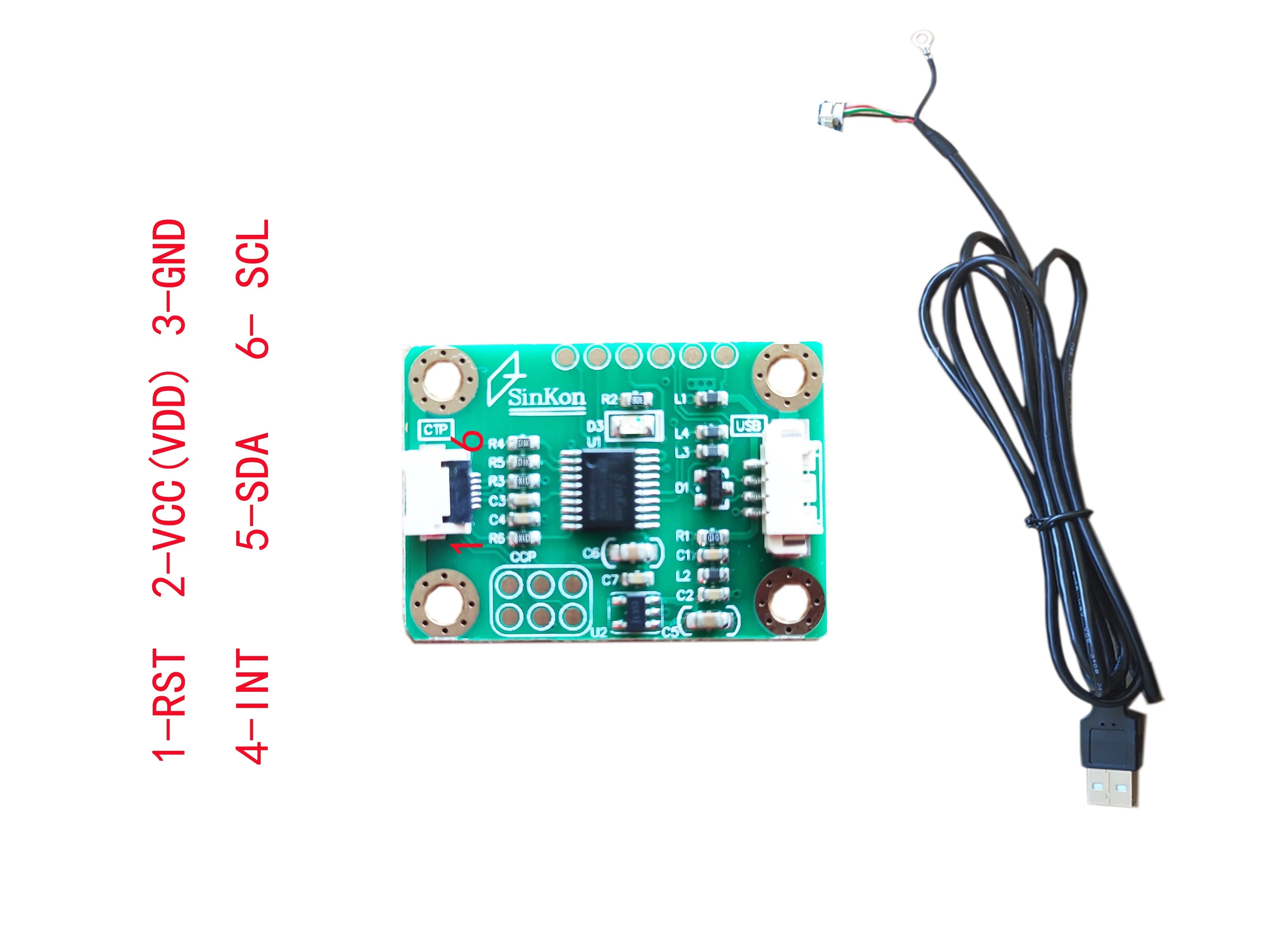 Polegada Tela Sensível ao Toque de Navegação do Carro com Controlador Usb Suporte Win7 10 Raspberry pi Dedos Toque 10.25 10.3 - Imagem 2