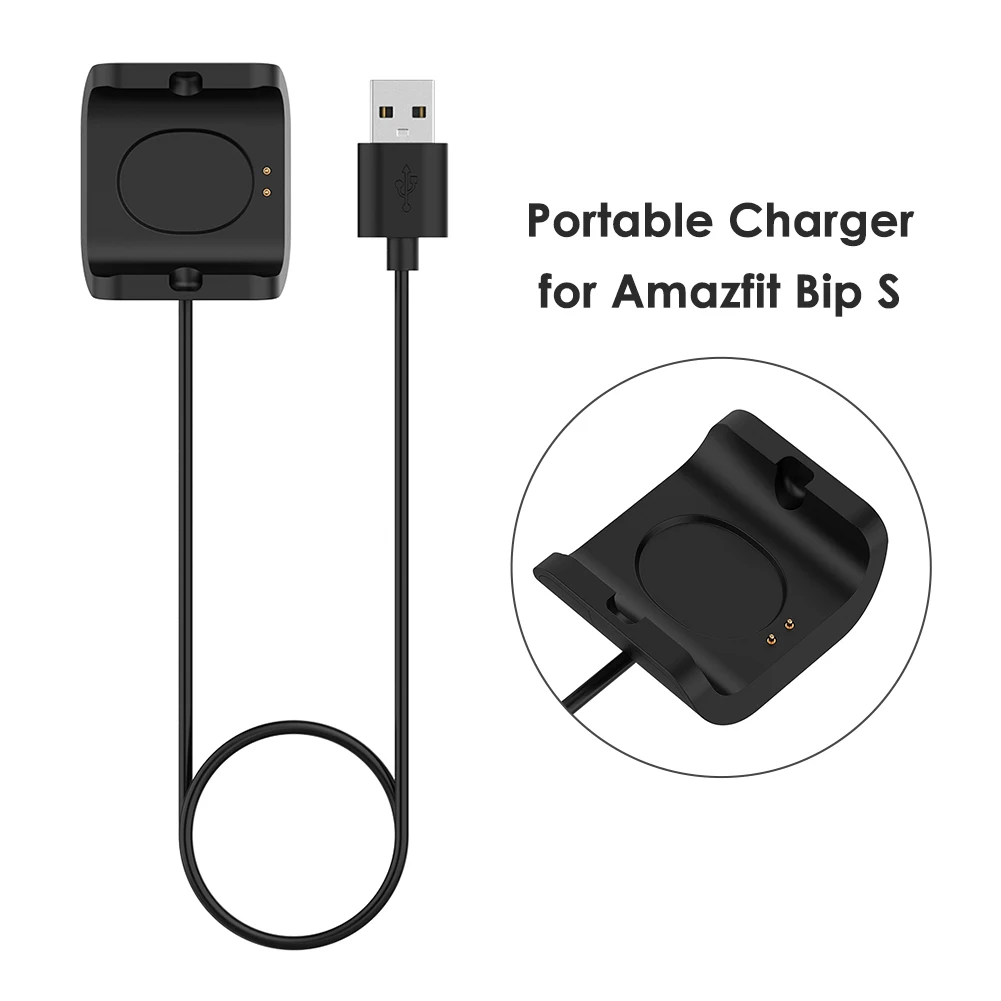 Зарядное устройство USB 1 м/3 фута для смарт часов Amazfit Bip S A1805 aштук подключение
