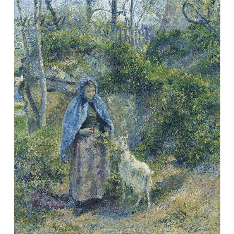 JP0289 毕沙罗-牧羊女和山羊 (1)