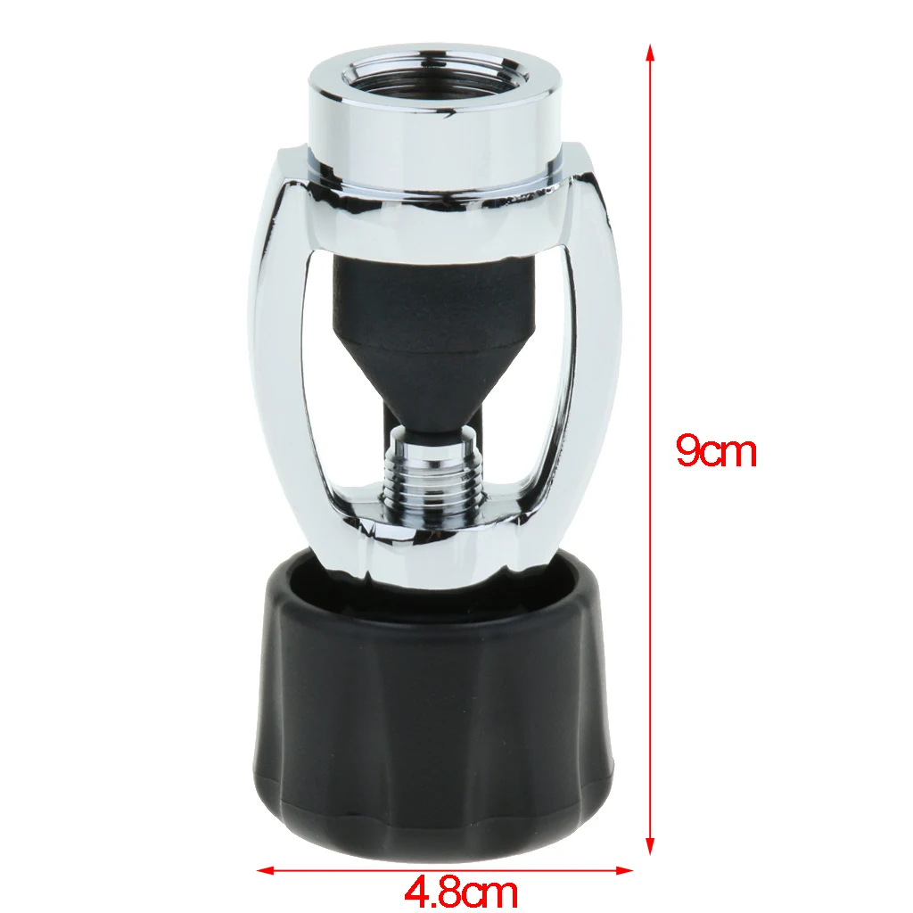 Durable Stainless Steel Scuba Diving DIN To Yoke Converter Adaptor Gear Kit
