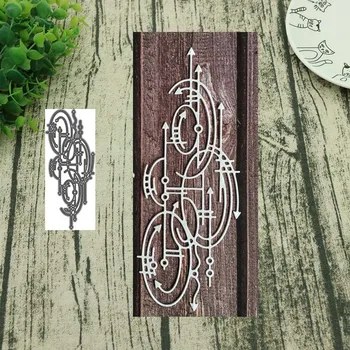 

AddyCraft Metal Cutting Dies Geometric shape 3 Stencils for DIY Scrapbook Photo Album Paper Card Decorative Craft Embossing Die