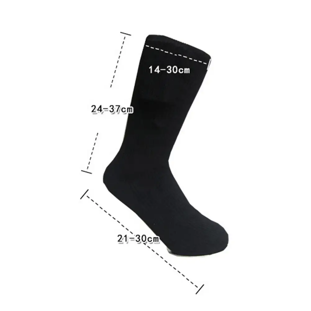 Electric Heated Socks Rechargeable Battery Powered Thermal Socks With 3.7V 2200mAh Lithium Battery For Shiiing Camping Hiking