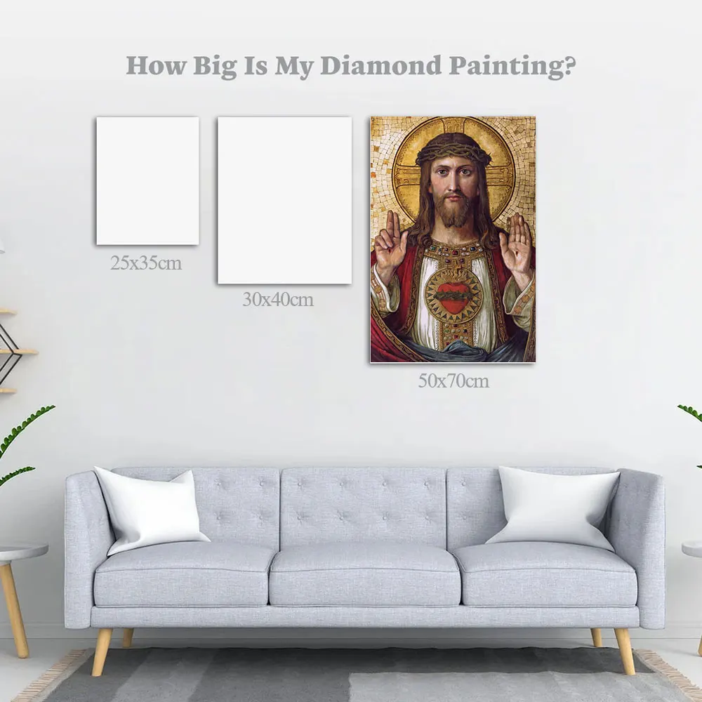 5D DIY Jesus Diamond Painting