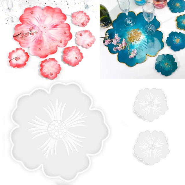 Flower Silicone Mold Floral Epoxy Resin Molds Jewelry Making