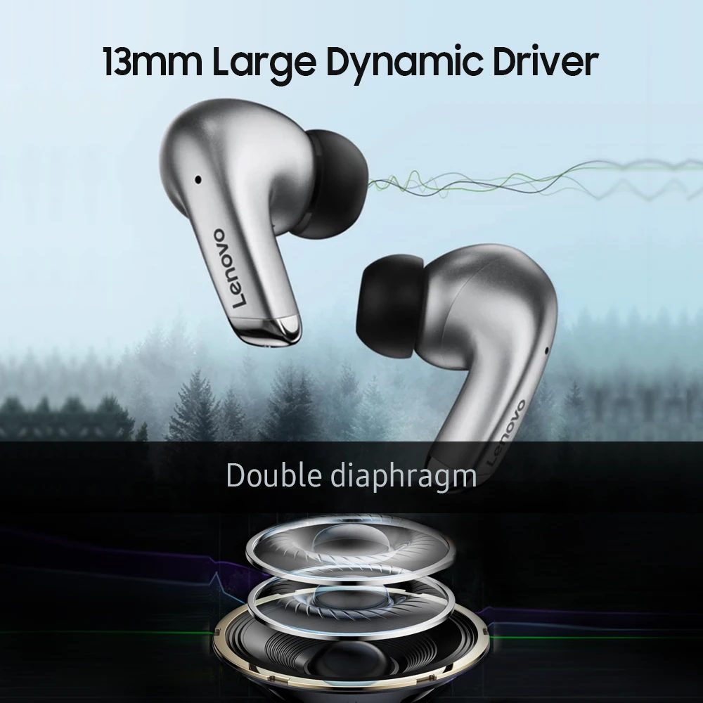 Lenovo LP5 Wireless Earphone BT5.0 Low Latency Pairing Noise Cancellation Wateroof Sports Earbuds 5