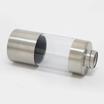 

Stainless Steel Empty Lotion Pump Bottle Travel For Gel Soap Dispenser Shampoo 14.4*5cm Storing Conditioner Shower Gel Hand Soap