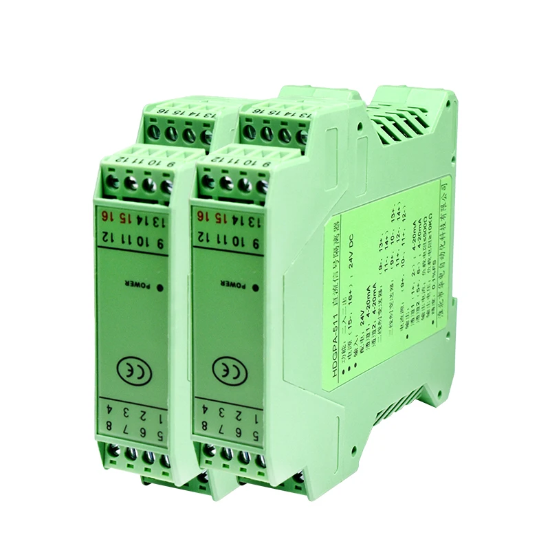 Analog Input 4-20mA Signal Converter 0-10V Output Isolation Transmitter | Инструменты