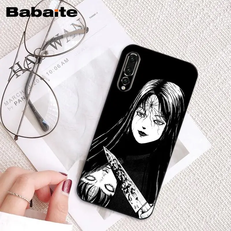 Babaite Junji Ito тройники ужас чехол для телефона huawei P20 P30 P20Pro P20Lite P30Lite Psmart P10 9lite - Цвет: A13
