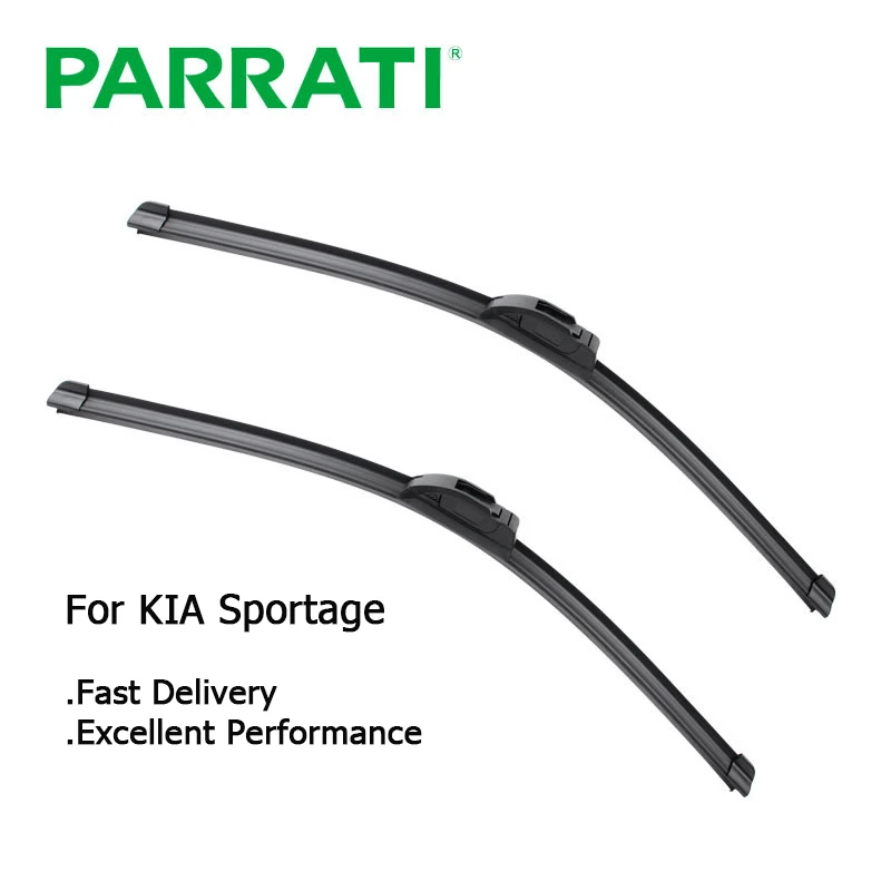PARRATI Windscreen Wiper Blades for KIA Sportage Fit Hook Arms Model