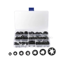 

280pcs quincunx ring bearing clamp quincunx bearing clamp ring 65 manganese steel ￠ 3-12