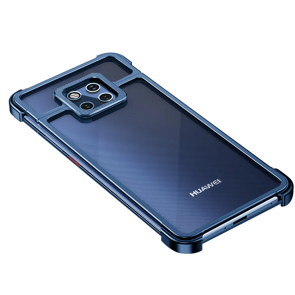 Чехол для телефона с металлической рамкой для huawei mate 20 30 mate 20 30 pro, Магнитный чехол для телефона