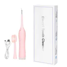 Звуковой стоматологический инструмент для удаления зубного камня инструмент для ухода за зубами Электрический инструмент для чистки зубов отбеливание зубов с зубной щеткой