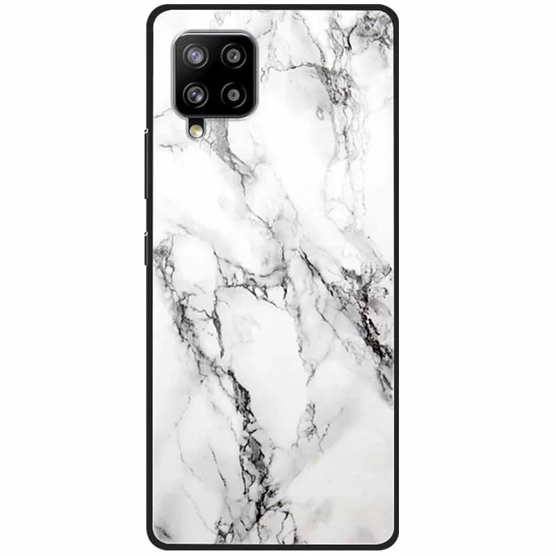 For Samsung M32 Case 6.4'' Tempered Glass Hard Back Cover for Samsung Galaxy M32 Cases M 32 4G 2021 M325F Protective Fundas Capa samsung cases cute Cases For Samsung