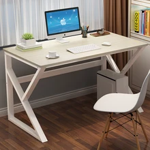 Креативный компьютерный стол настольный домашний простой экономичный современный Одноместный стальной деревянный стол простой Рабочий стол