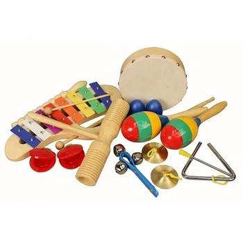 

Set of musical instruments percussion 10