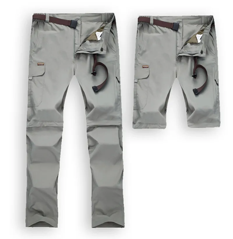 

New Style Couples Fast Drying Clothes Spring Summer Outdoor Mountain Climbing Cycling Pants Deconstructable Two Men And Women Qu