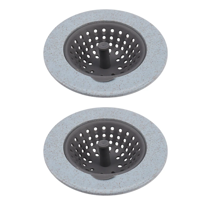 Silicone Drain Cover Kitchen Bathroom Sink Drainer Strainer Water Stopper Plug I 