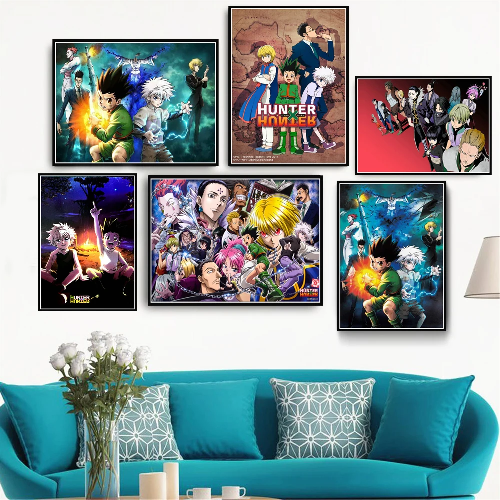  Hunter X Hunter Anime Posters Modern Wall Decor Anime