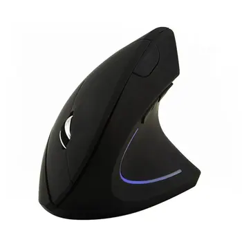 

Wireless Mouse Ergonomic Optical 2.4G 800/1200/1600DPI Colorful Light Wrist Healing Vertical Mice with Mouse Pad Kit For PC