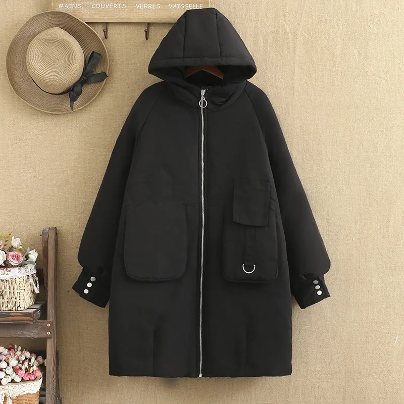 plus-size-women's-cotton-winter-coat-mid-long-face-coat-with-hat-collar-long-sleeve-layer-plus-cotton-thickening-winter-coat