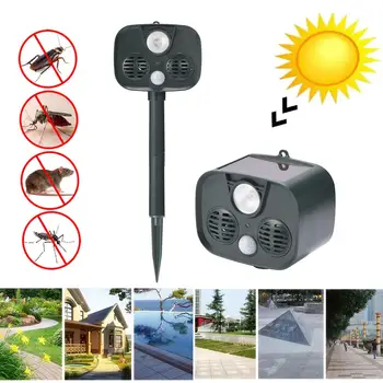 

Animal Repeller 25-61kHz Yard Electronic 120 DB New Tech Ultrasonic Electron Animal Drive Eco Friendly Ultrasonic Driver Snake