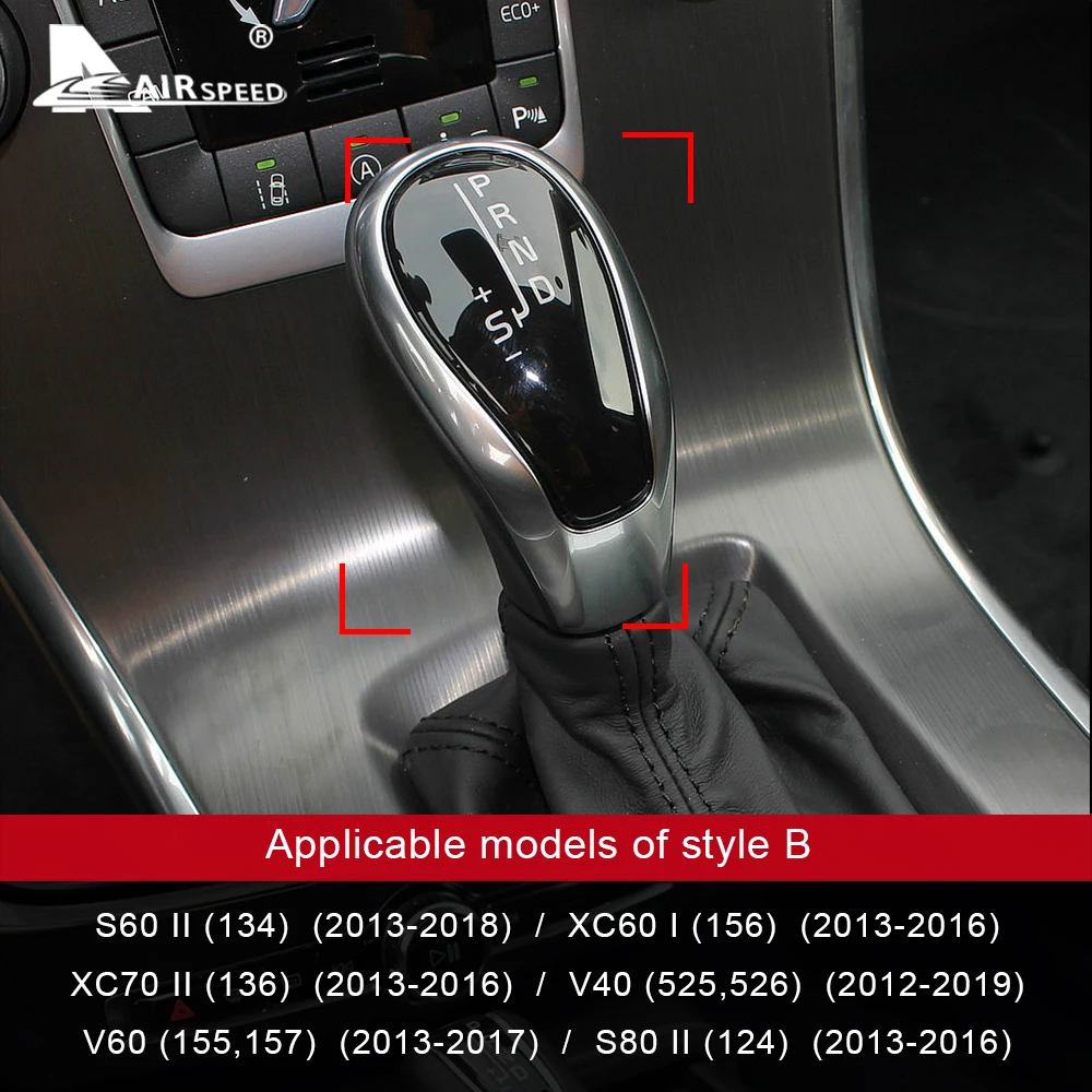 AIRSPEED для Volvo XC60 XC90 S60 V60 S90 V90 S80L V40 аксессуары стикер из углеродного волокна