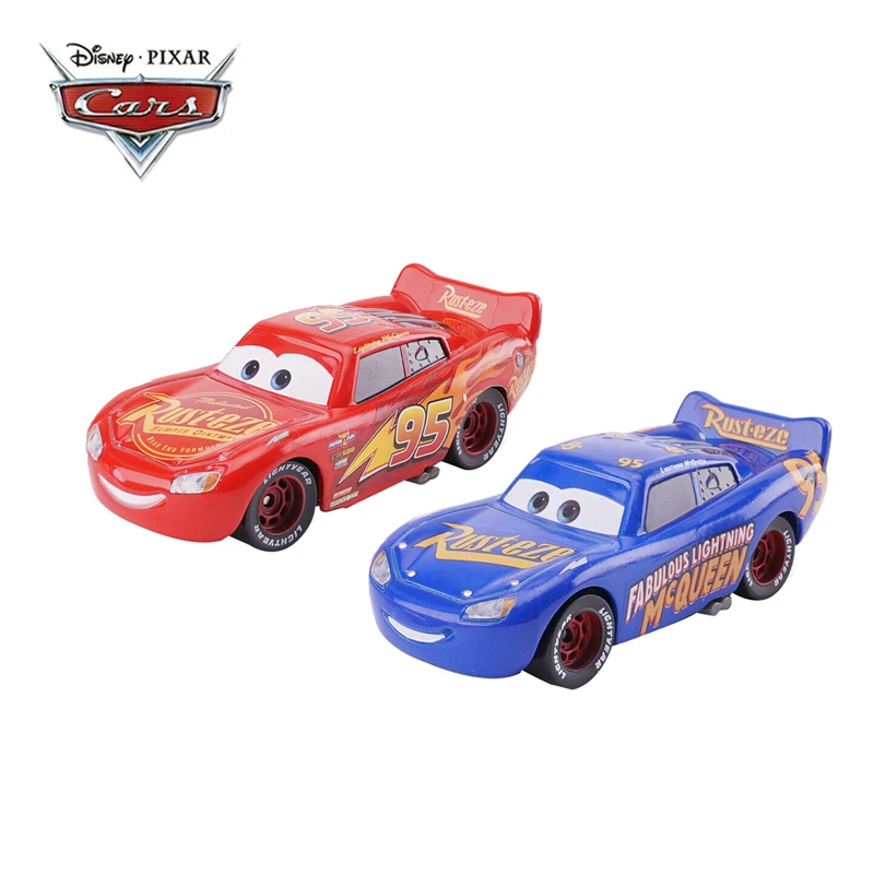 

Disney Pixar Cars 2 3 Toy Cars The New Lightning McQueen Collection 1:55 Diecast Metal Alloy Model Car Toy Kids Gift