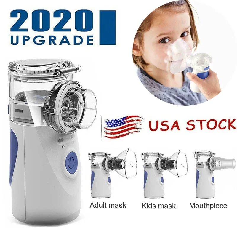 

Nebulizer Portable Ultrasonic Mesh Mini Nebulizer Inhaler Adult Rechargeable Atomization Nozzle Inhaler Dropshipping