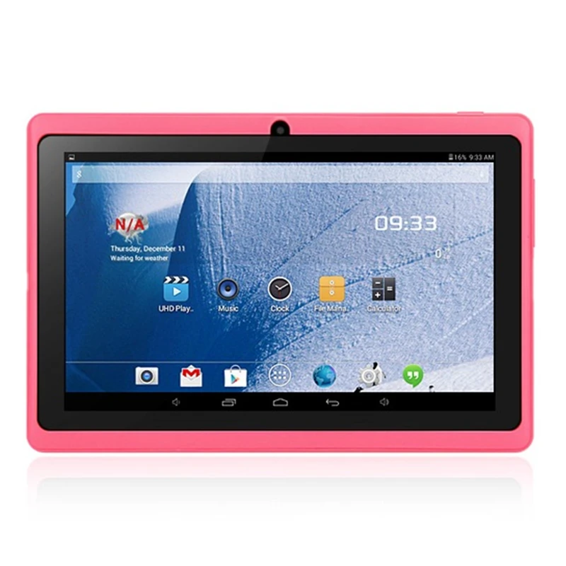 Планшетный ПК Glavey Q88 PRO 7 дюймов Android Allwinner A33 512/8 ГБ Google play 4 четырехъядерный Wi Fi Bluetooth