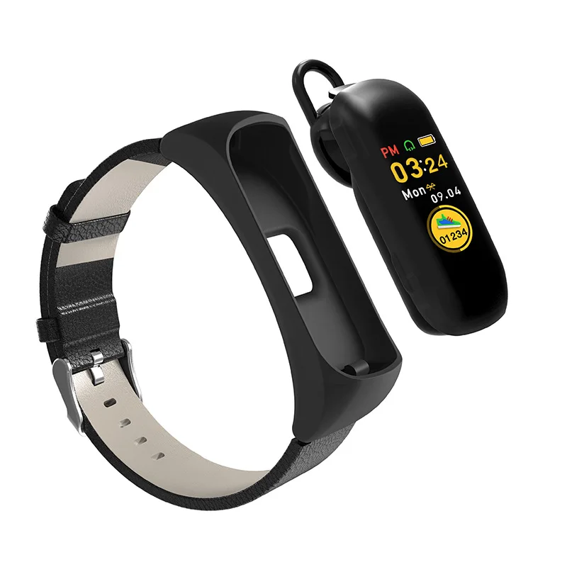 

Cross-Border Hot Selling C15 Smart Call Bracelet Headset Combo Perfect Sound Quality Factory Direct