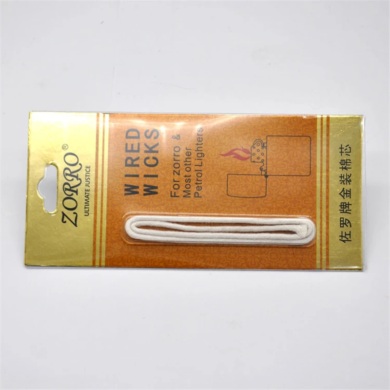 380mm Cotton Core Wicks With Metal Needle For IMCO Kerosene Lighter & Most Other Petrol Lighters DIY Replacement Repair Supplies 5