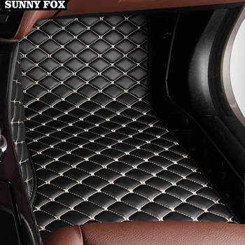 

SUNNY FOX Car floor mats for Honda Accord Civic CRV City Vezel Crosstour Fit car-styling heavey duty carpet floor liner