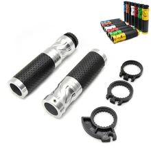 Универсальная резиновая рукоятки для мотоциклов 7/8 ''22 мм с ЧПУ, рукоятка для гоночного руля для KTM Honda kawasaki Yamaha Ducati Hyosung BWM