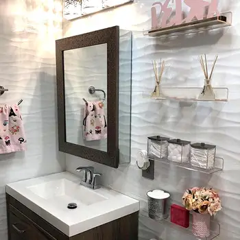 

Wall Mounted Storage Holder Stainless Steel Kitchen Seasoning Rack Shelf Bathroom Toiletries Holder Home Organization Shelfs