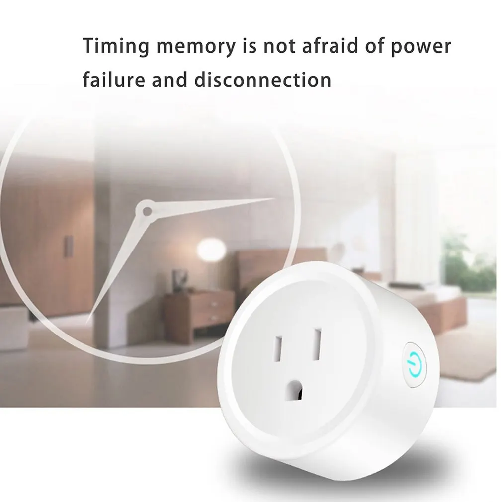

WIFI Smart Socket Home Automation Phone App Timing Switch Voice Control Wifi Socket Plug for Smartphones