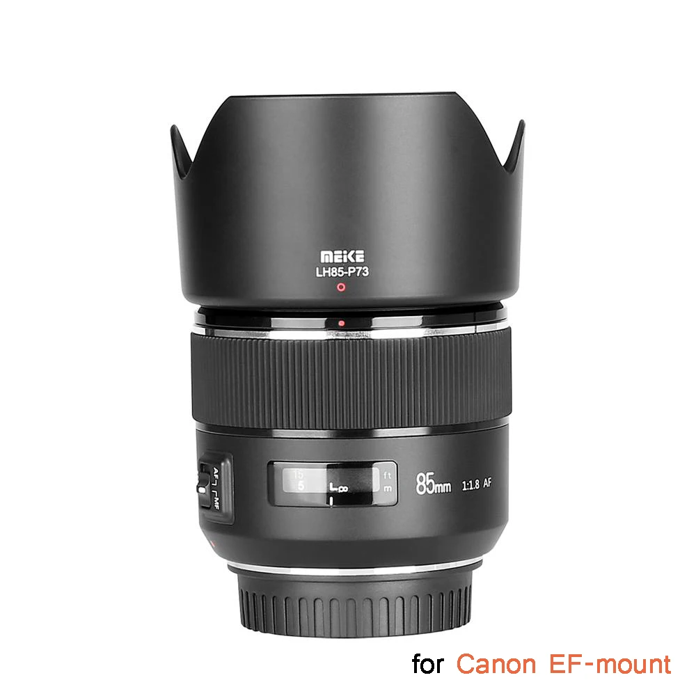 Meike Mk 85Mm F/1.8 Autofocus Teleobiettivo Medio Full Frame Dslr Lens Per Fotocamere Reflex Canon Ef-Mount 600D 450D 750D 1300D