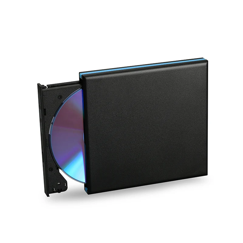 Роскошный USB 3,0 внешний корпус HDD чехол для CD DVDRW Blue Ray 12,7 мм SATA Drive VH99