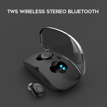 

X18s TWS Wireless Bluetooth 5.0 Headset Earphone Bluetooth Stereo Sweatproof Wireless Bluetooth Build-in Mic Earbud
