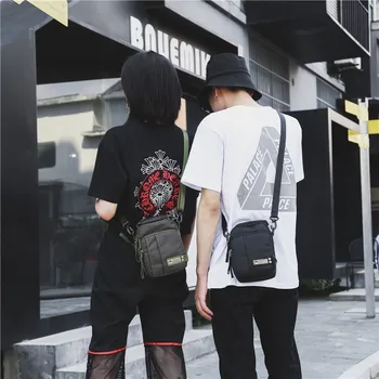 

Multifunctional Outdoor One-shoulder Messenger Bag Unisex Small Tide Bag Multi-layer Leisure Sport Waist Bags Saszetka Na Biodra