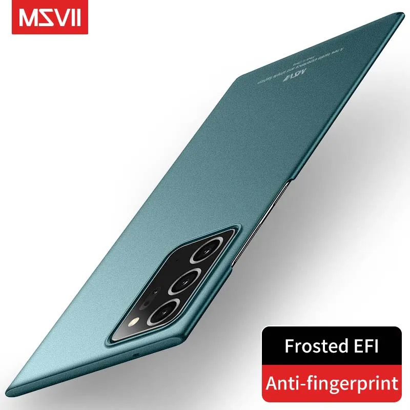 Msvii Matte Case For Samsung Galaxy Note 9 10 20 Ultra-thin Protective Back | Мобильные телефоны и аксессуары