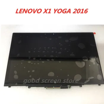 

14" 20FQ WQHD LCD LED Display Touch Screen Digitizer Assembly With Frame And Touch screen panel For Lenovo X1 Yoga 2016 year