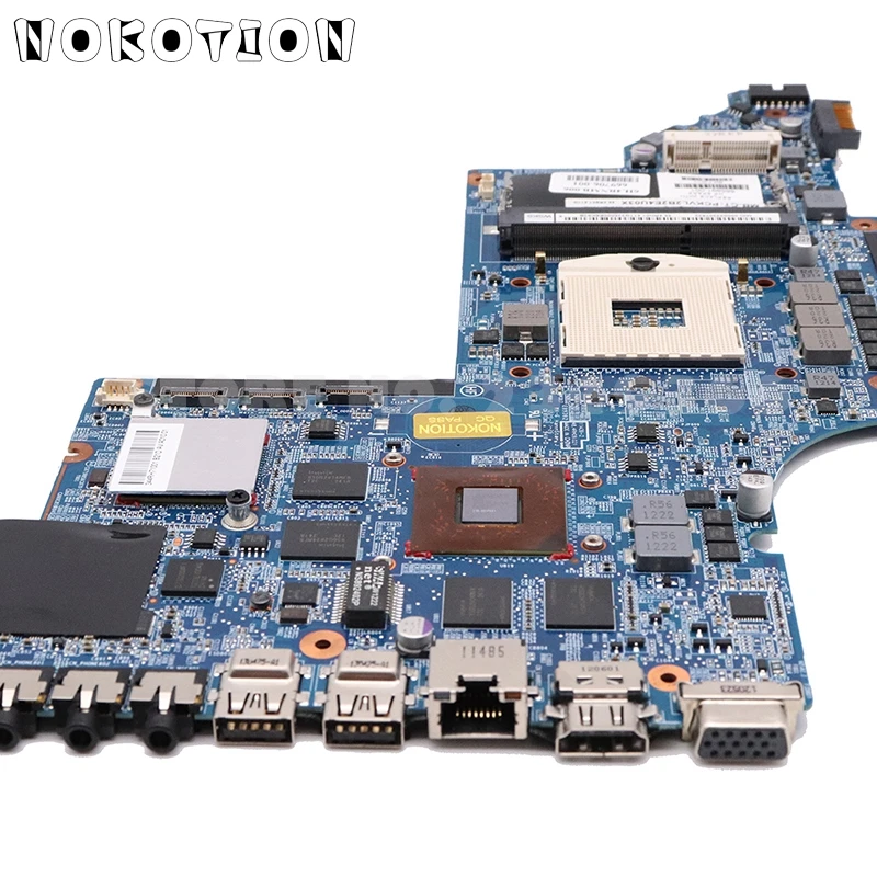 NOKOTION 639391-001 665991-001 665990-001 аккумулятор большой емкости для hp павильон DV7-6000 Материнская плата ноутбука HM65 DDR3 HD6770M 1GB