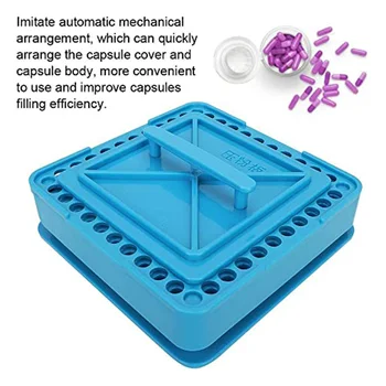 

Coffee Filling Manual Machine 100 Holes Empty Filler with Powder Spreader Plates DTT88